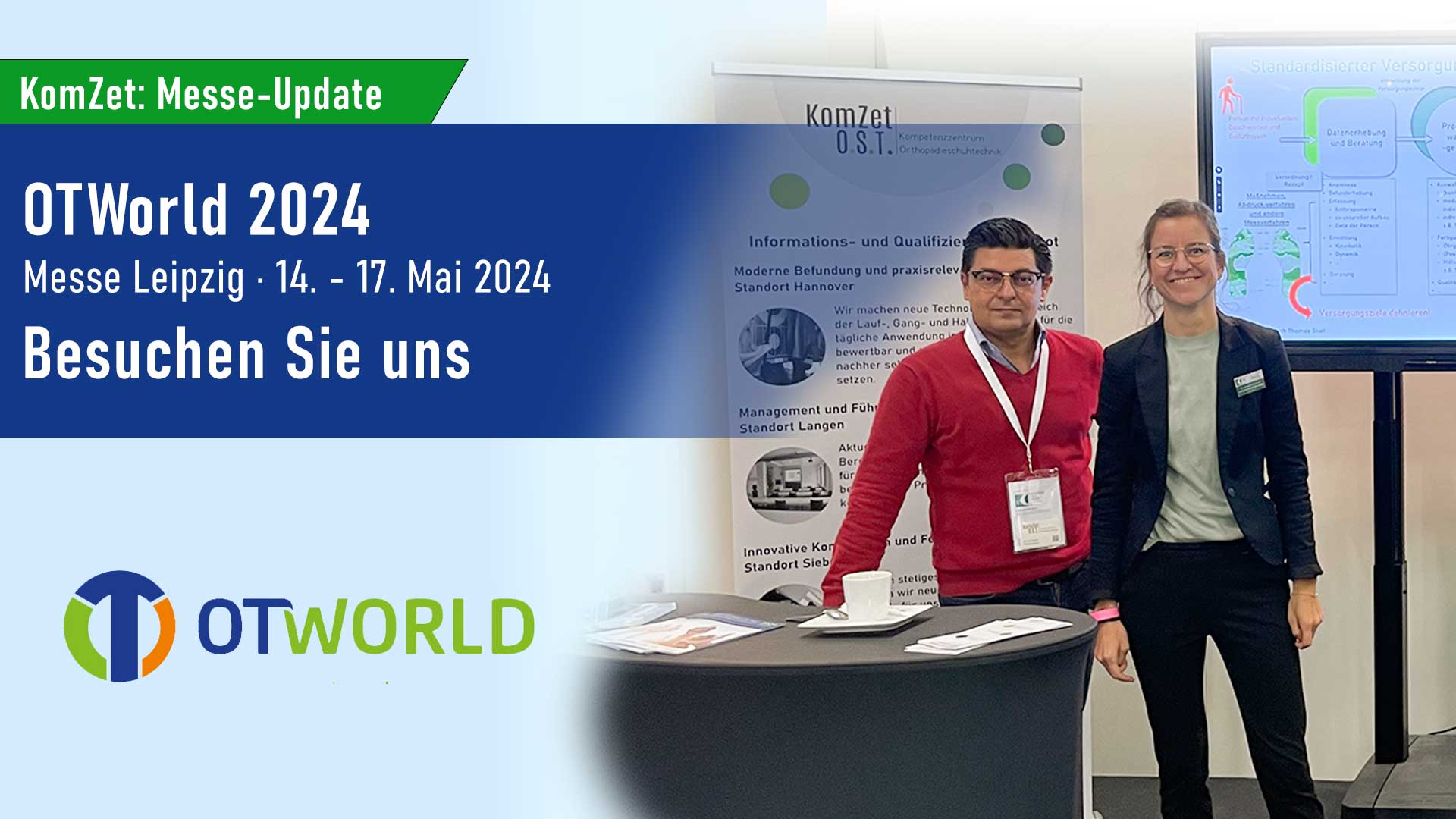 KomZet O.S.T. unterstützt Praxisangebot auf der OT World