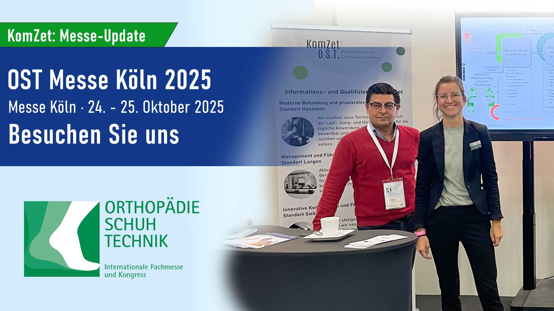 KomZet Messe-Update: ORTHOPÄDIE SCHUH TECHNIK 2025